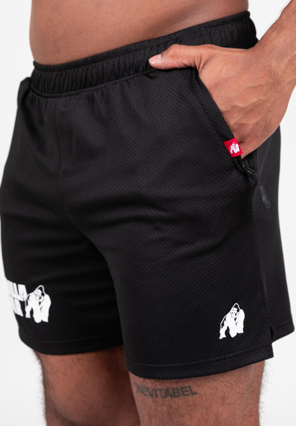 Gorilla Wear Short Miles Mesh - Noir