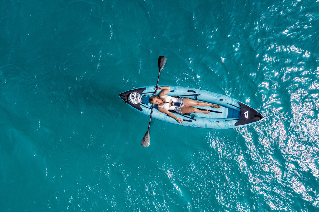 VirtuFit Kayak 335 set - Inclusief extra zitje, 2 peddels en pomp