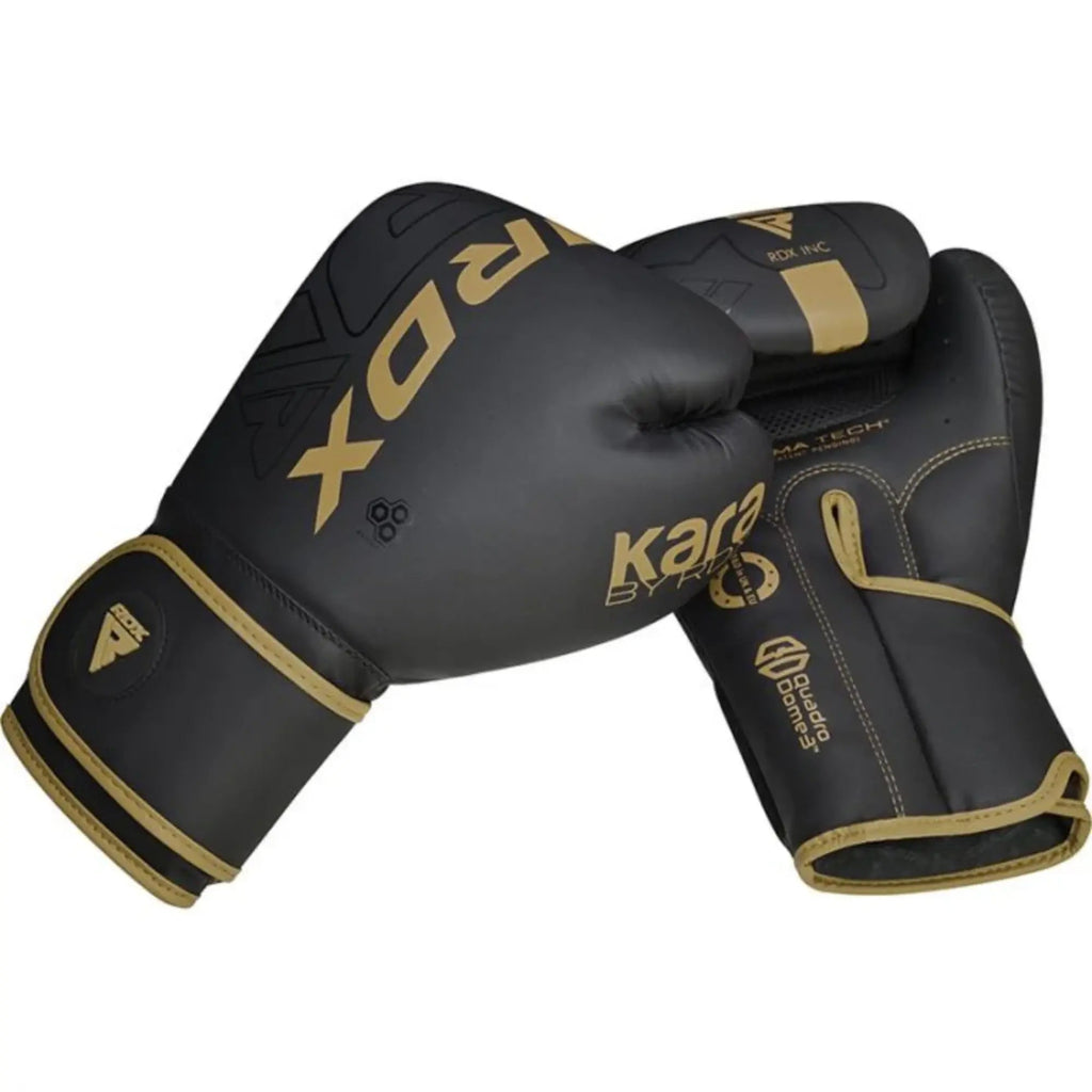 RDX Sports Gants de Boxe F6 Kara - Entraînement - Or