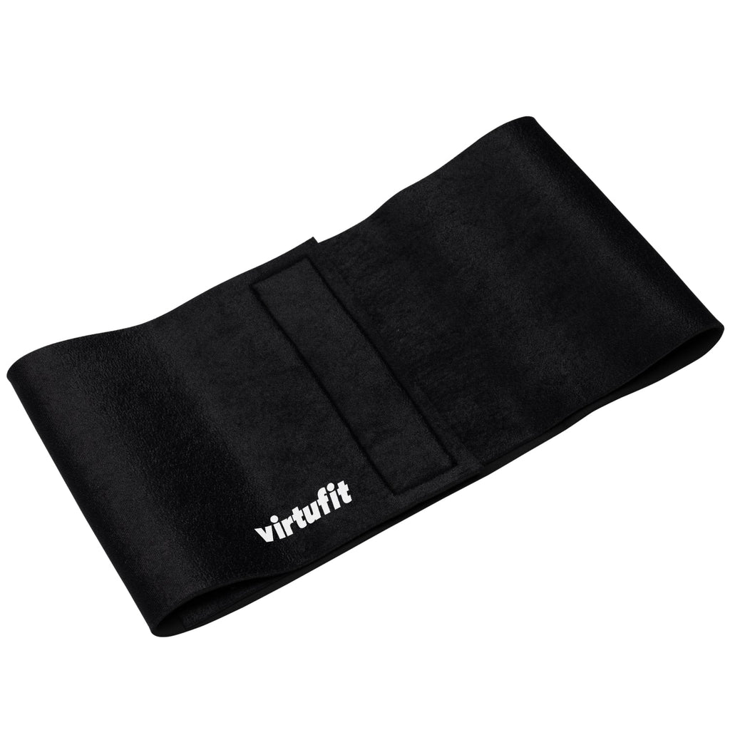 VirtuFit Slimming Waistband Neoprene 20 - Slimming Belt - Waist Trainer - Slimming Belt - 20 cm - Black