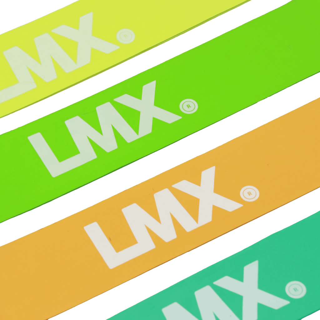 Lifemaxx LMX Mini Weerstandsband - Licht - Groen - 10 stuks