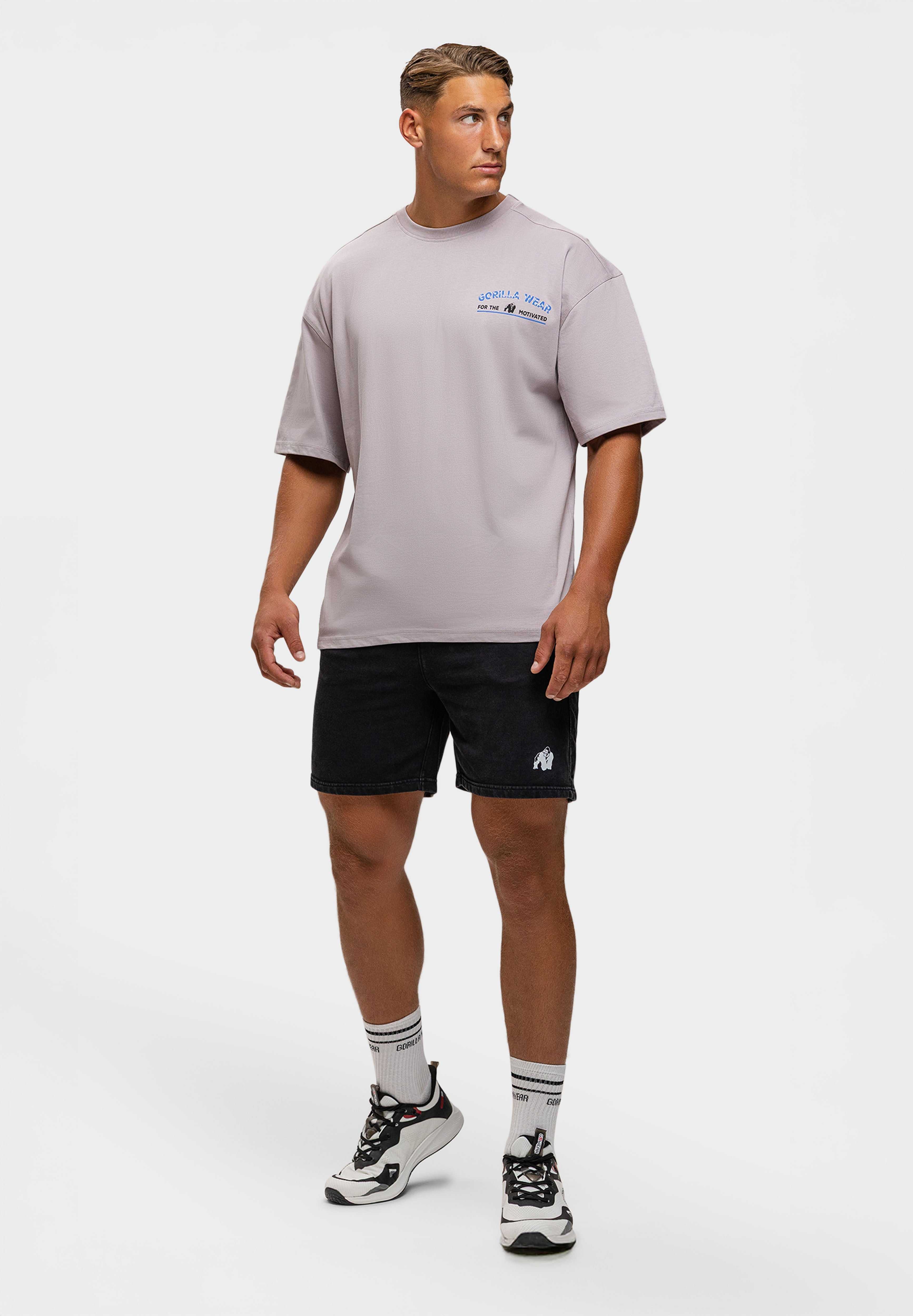 Gorilla Wear Macon Oversized T-shirt - Gris