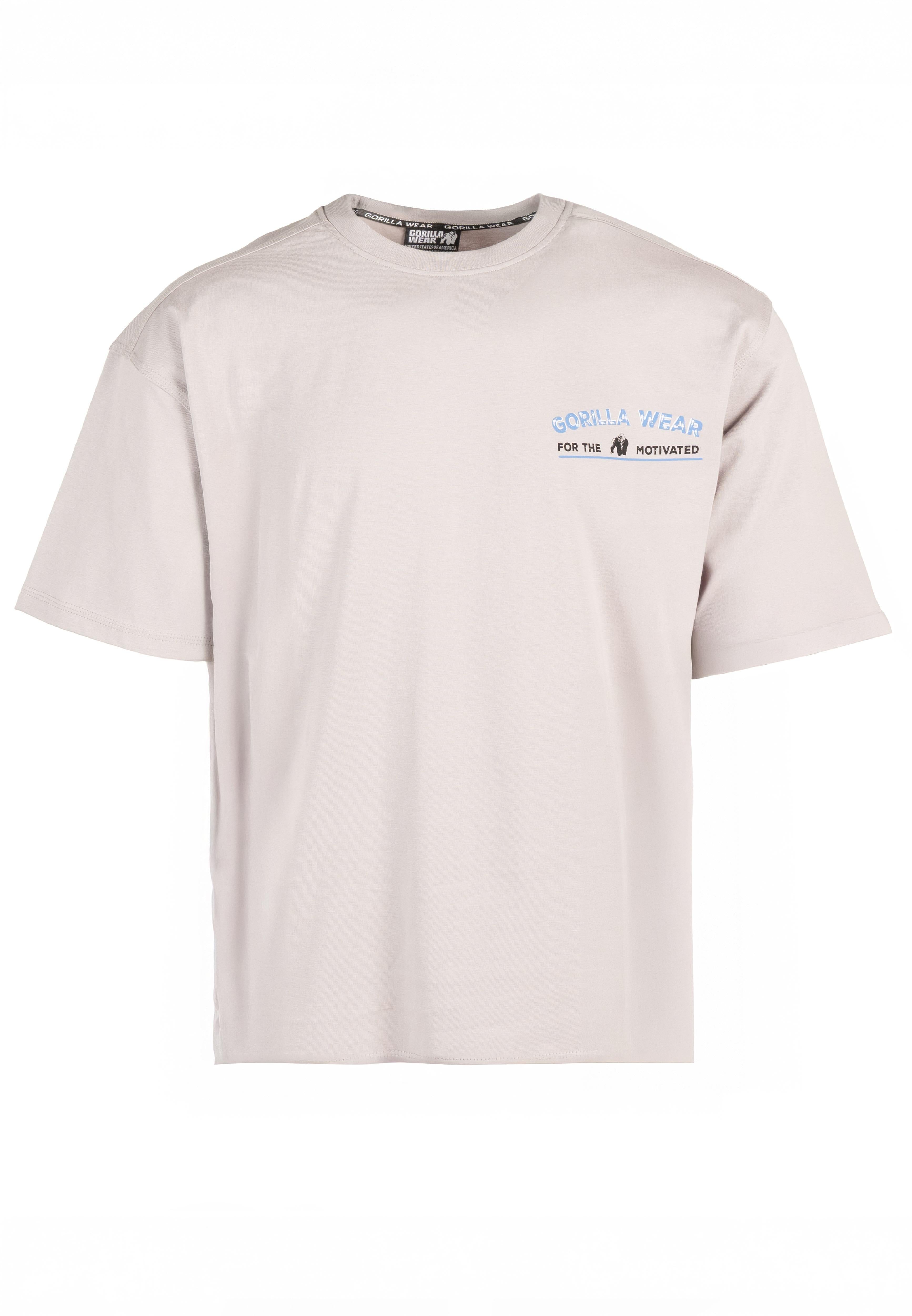 Gorilla Wear Macon Oversized T-shirt - Gris