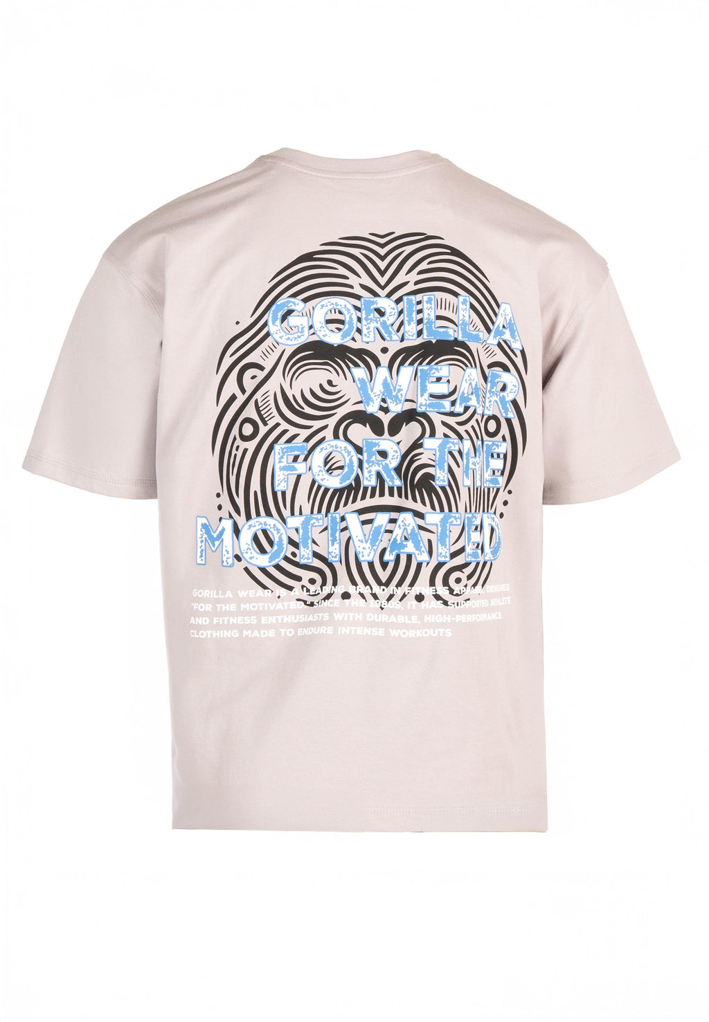 Gorilla Wear Macon Oversized T-shirt - Gris