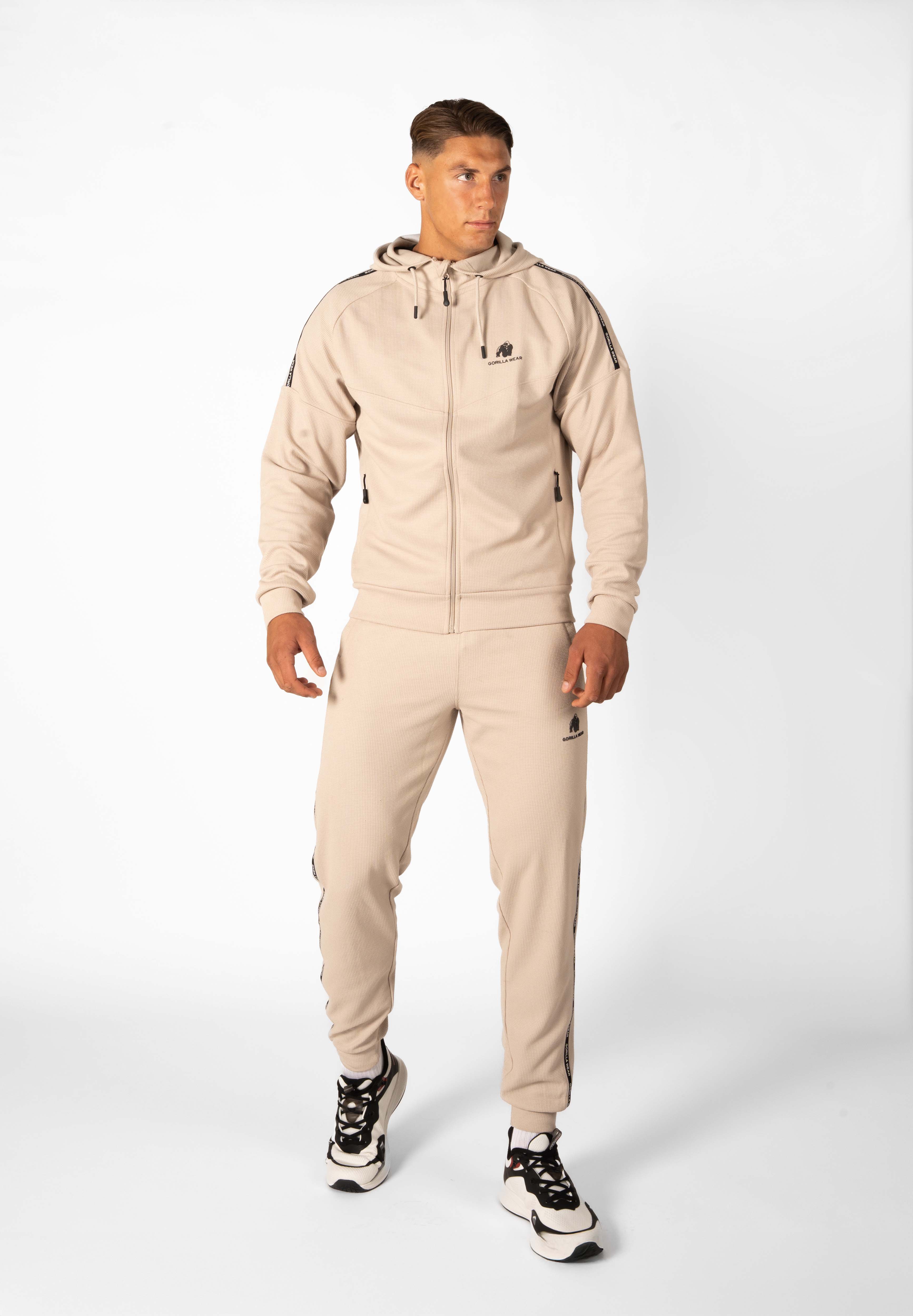 Gorilla Wear Harvey Trainingsbroek - Beige