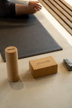 VirtuFit Premium Kurk Yoga Blok - Ecologisch