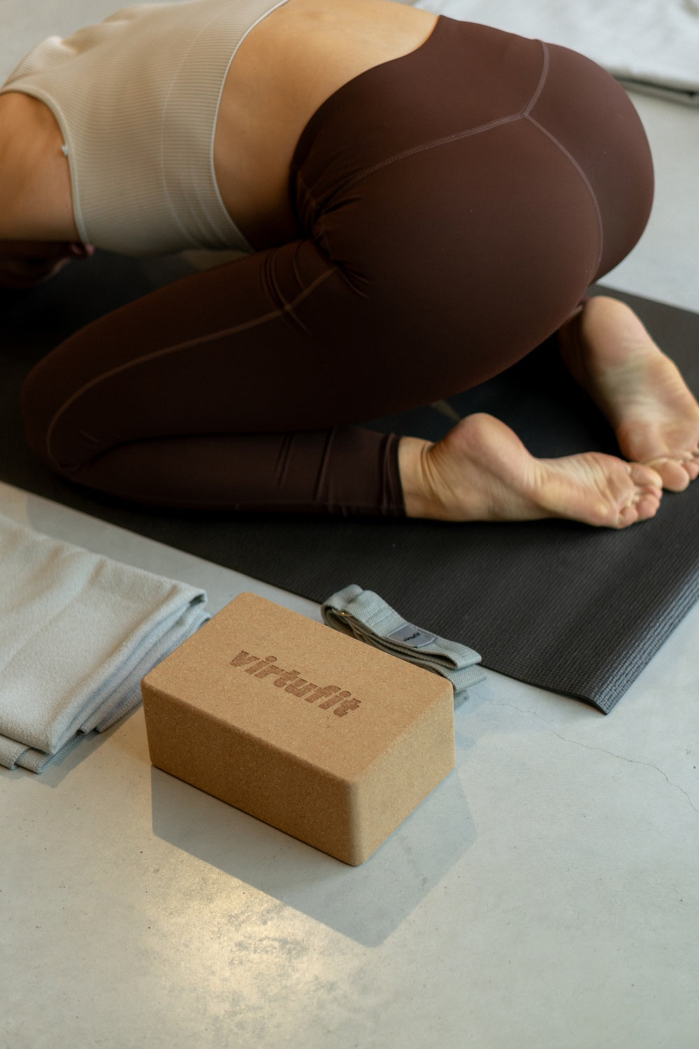 VirtuFit Premium Yoga Kit - 3-Delig - Ocean Green