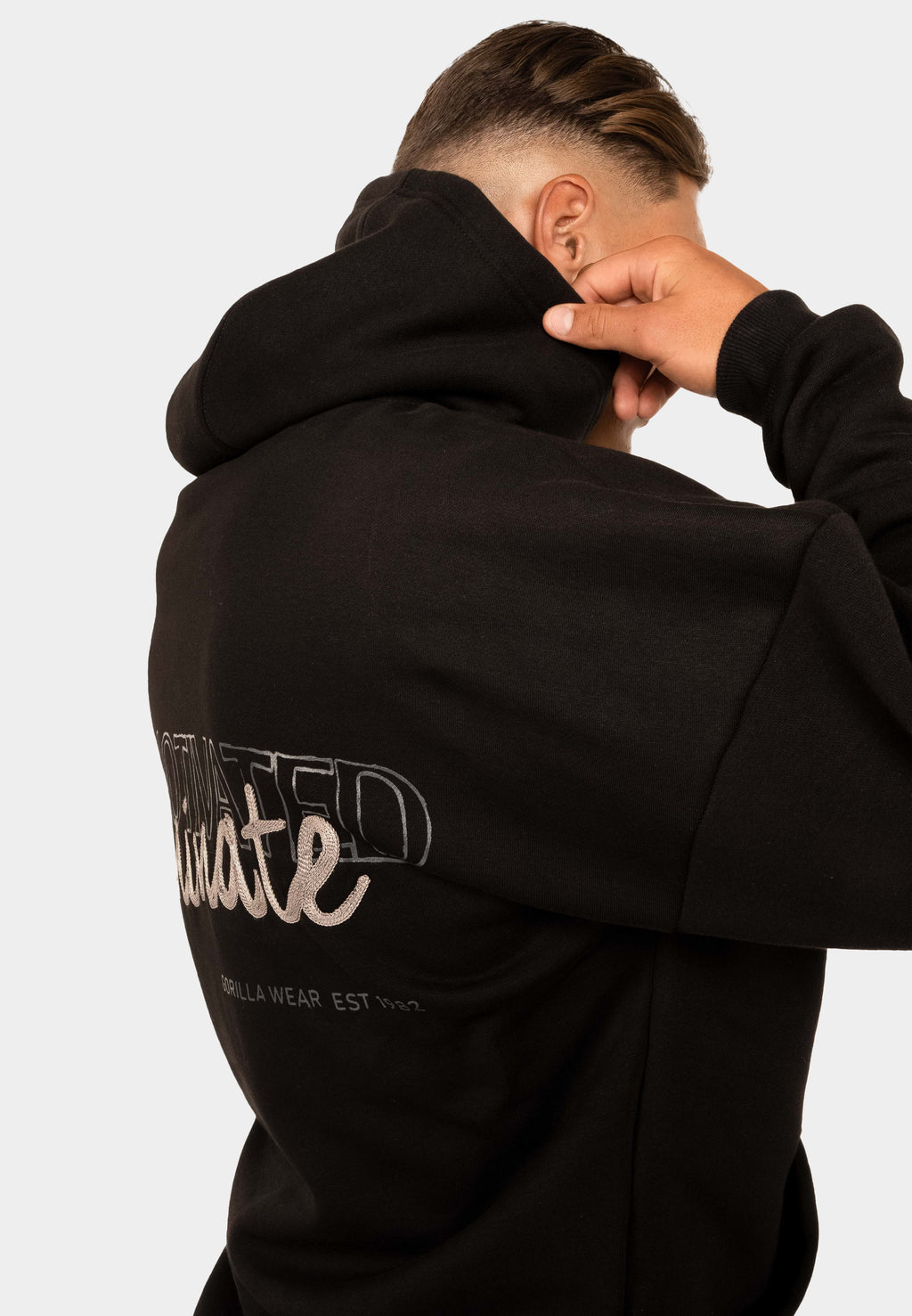 Gorilla Wear Jordan Oversized Hoodie - Noir