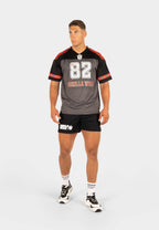 Gorilla Wear Tyler Football Jersey - Noir/Rouge