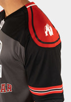 Gorilla Wear Tyler Football Jersey - Noir/Rouge