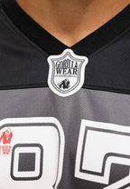 Gorilla Wear Tyler Football Jersey - Noir/Blanc