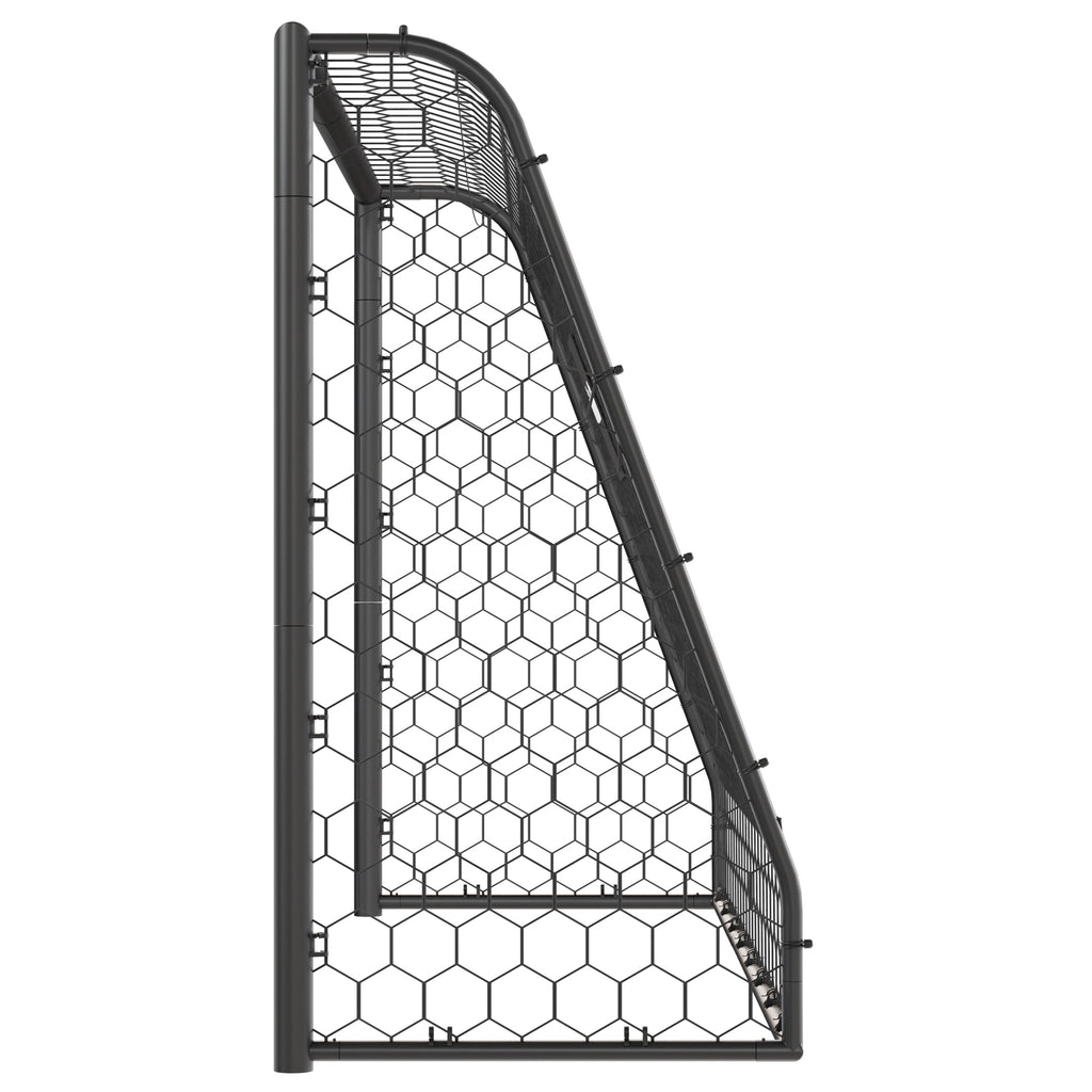 VirtuFit Football Goal Premium - But de football très résistant - 240x160x85