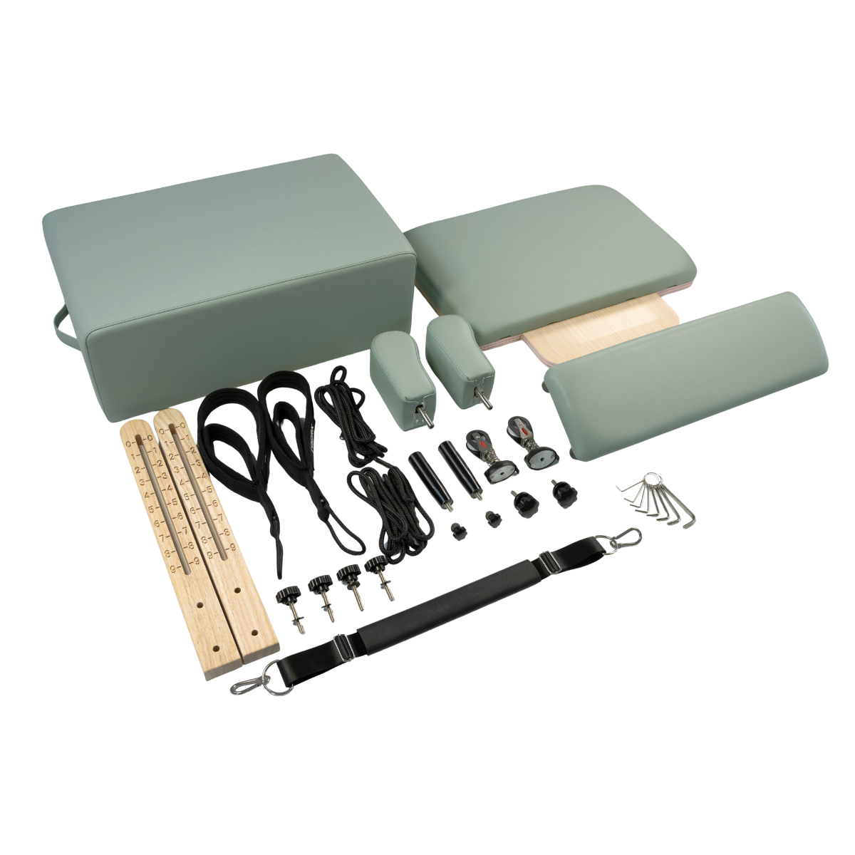 Toorx Liveness Reformer pliable en chêne PTX 3000 - Green Tea