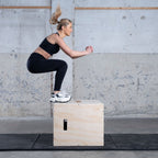 VirtuFit Plyo Box 3-en-1 en bois - Grand - 50 x 60 x 75 cm