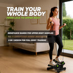 VirtuFit ST10 2-in-1 Side Stepper - met Computer en Weerstandskabels