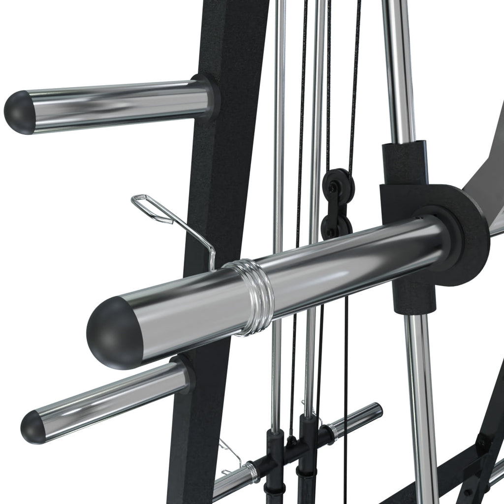 VirtuFit SM100 Smith Machine – Inclusief 100 kg Bumper Plates Set – Krachtstation