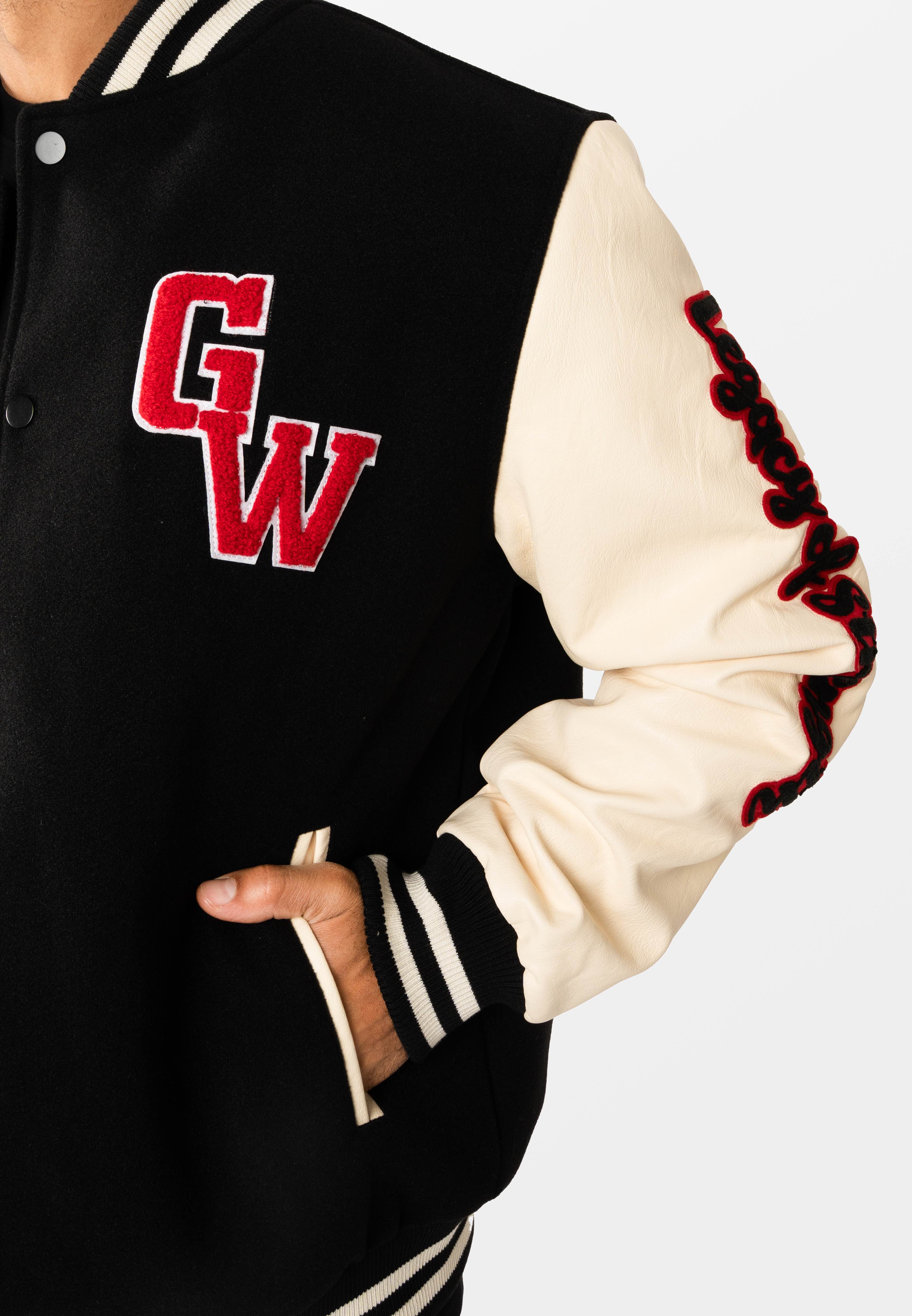 Gorilla Wear Saint Louis Varsity Jacket - Noir