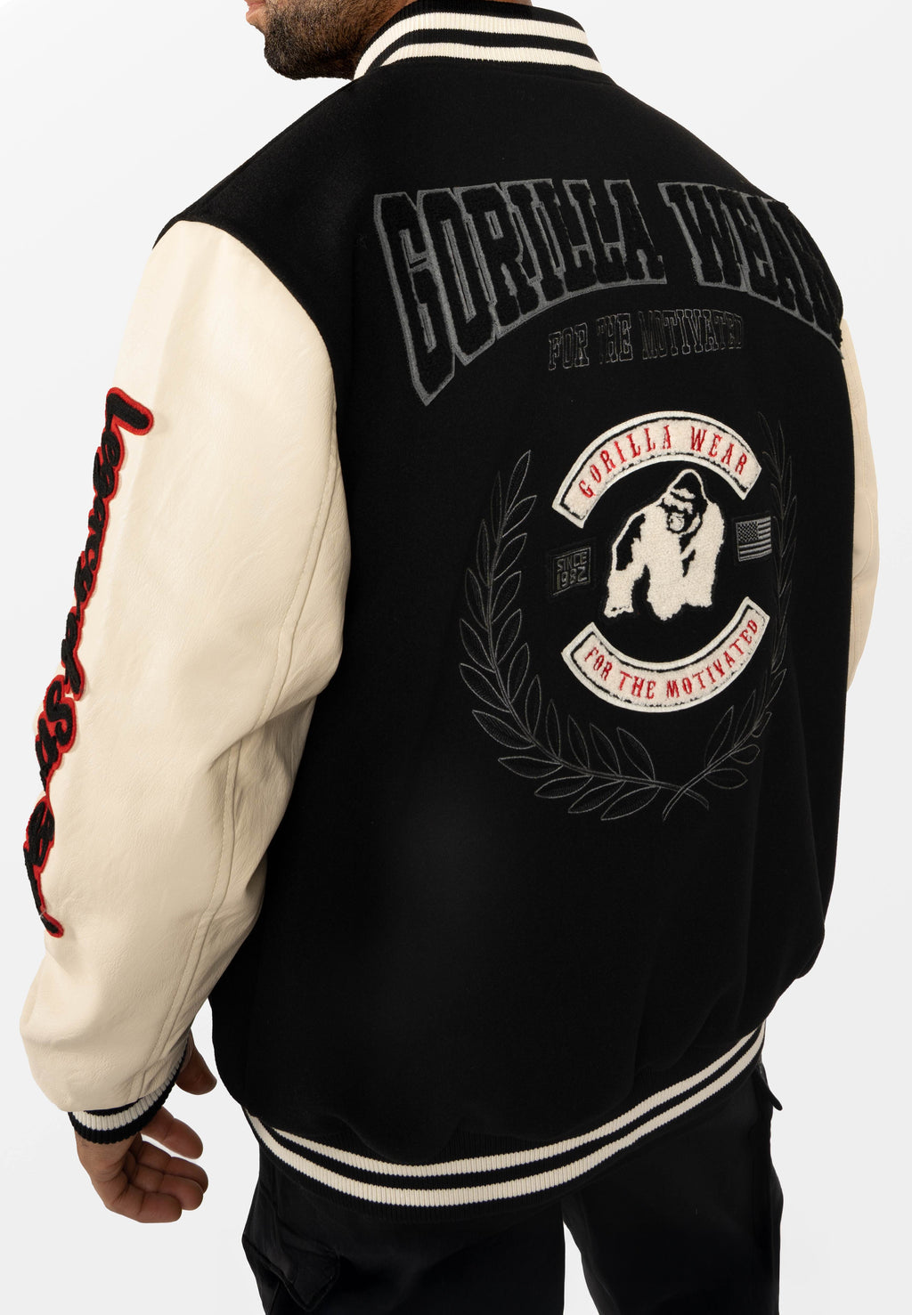 Gorilla Wear Saint Louis Varsity Jacket - Noir
