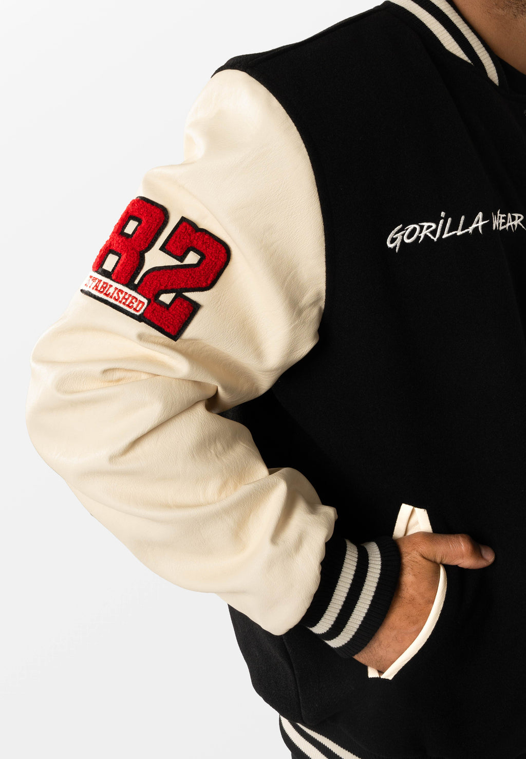 Gorilla Wear Saint Louis Varsity Jacket - Noir