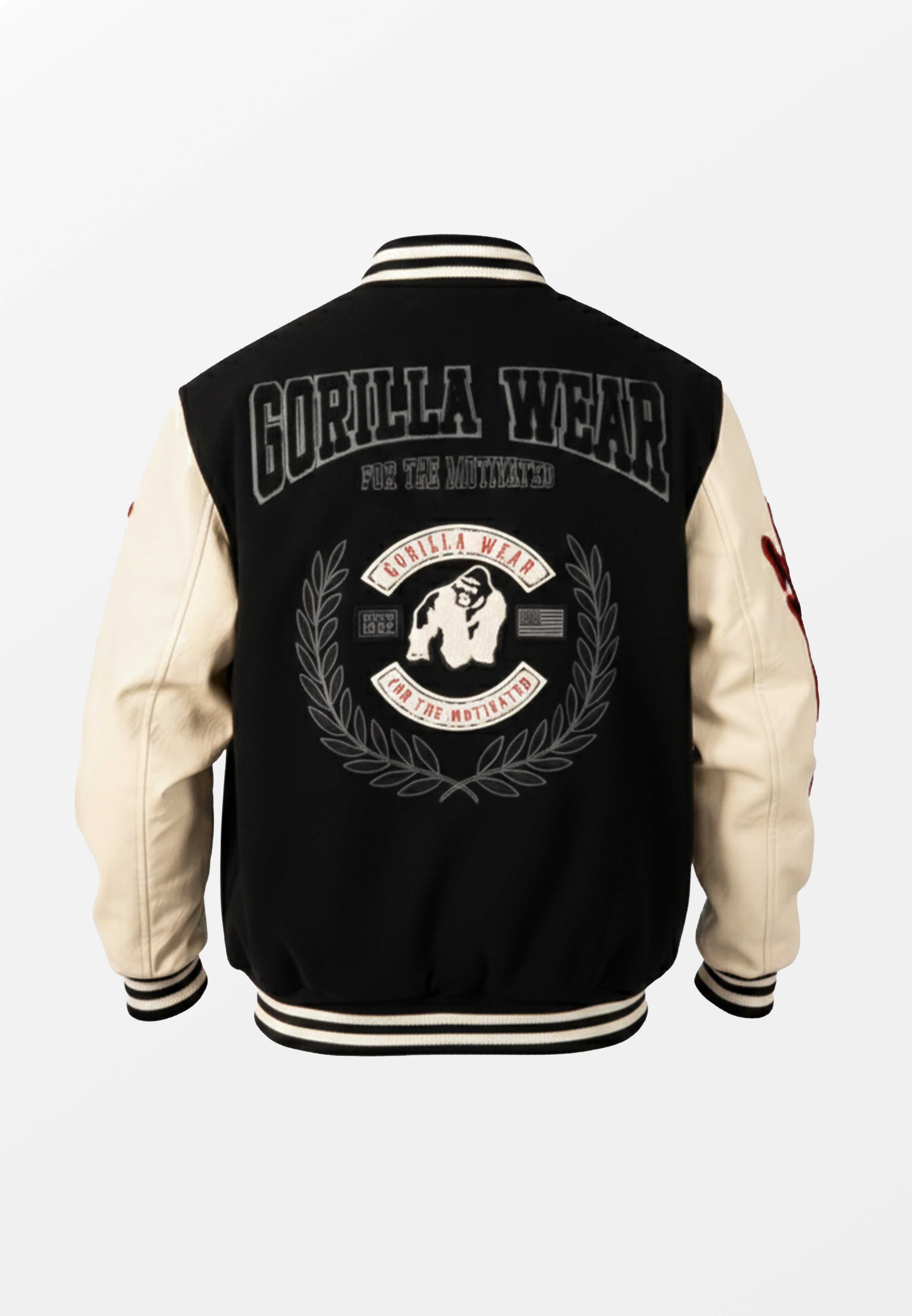 Gorilla Wear Saint Louis Varsity Jacket - Noir