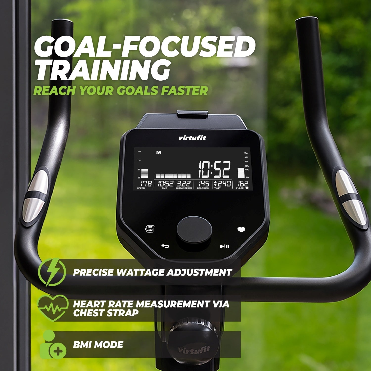 VirtuFit HTR200i Ergometer Hometrainer (HTR 2.0)