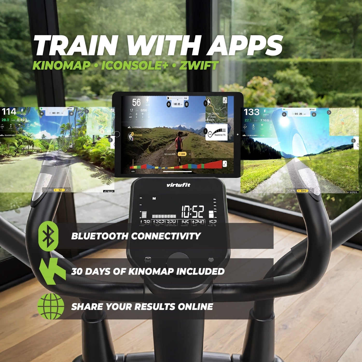 VirtuFit CTR200i Crosstrainer met tablethouder - 2026 model (CTR 2.1)