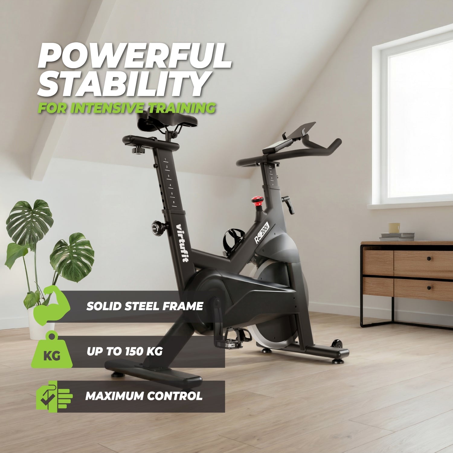 VirtuFit RS200i Indoor Cycle - 2026 model (Etappe 1)