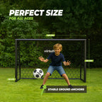 VirtuFit Voetbaldoel Premium - Heavy Duty Voetbal Goal - 120 x 80 x 60