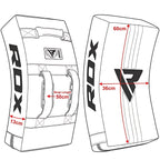 RDX Sports T1 Coussin de Frappe Incurvé - Noir