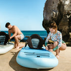 VirtuFit Supboard Cruiser 305 - Orange - Avec siège de kayak, accessoires et sac de transport