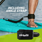 VirtuFit Supboard Cruiser 305 - Orange - Avec siège de kayak, accessoires et sac de transport