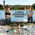 VirtuFit Supboard Cruiser 305 - Orange - Avec siège de kayak, accessoires et sac de transport