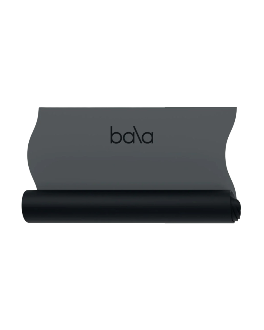 Bala The Wavy Mat - Yoga Mat - Charcoal/Grijs