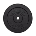 VirtuFit Kit d'Haltéres en Fonte - 150kg