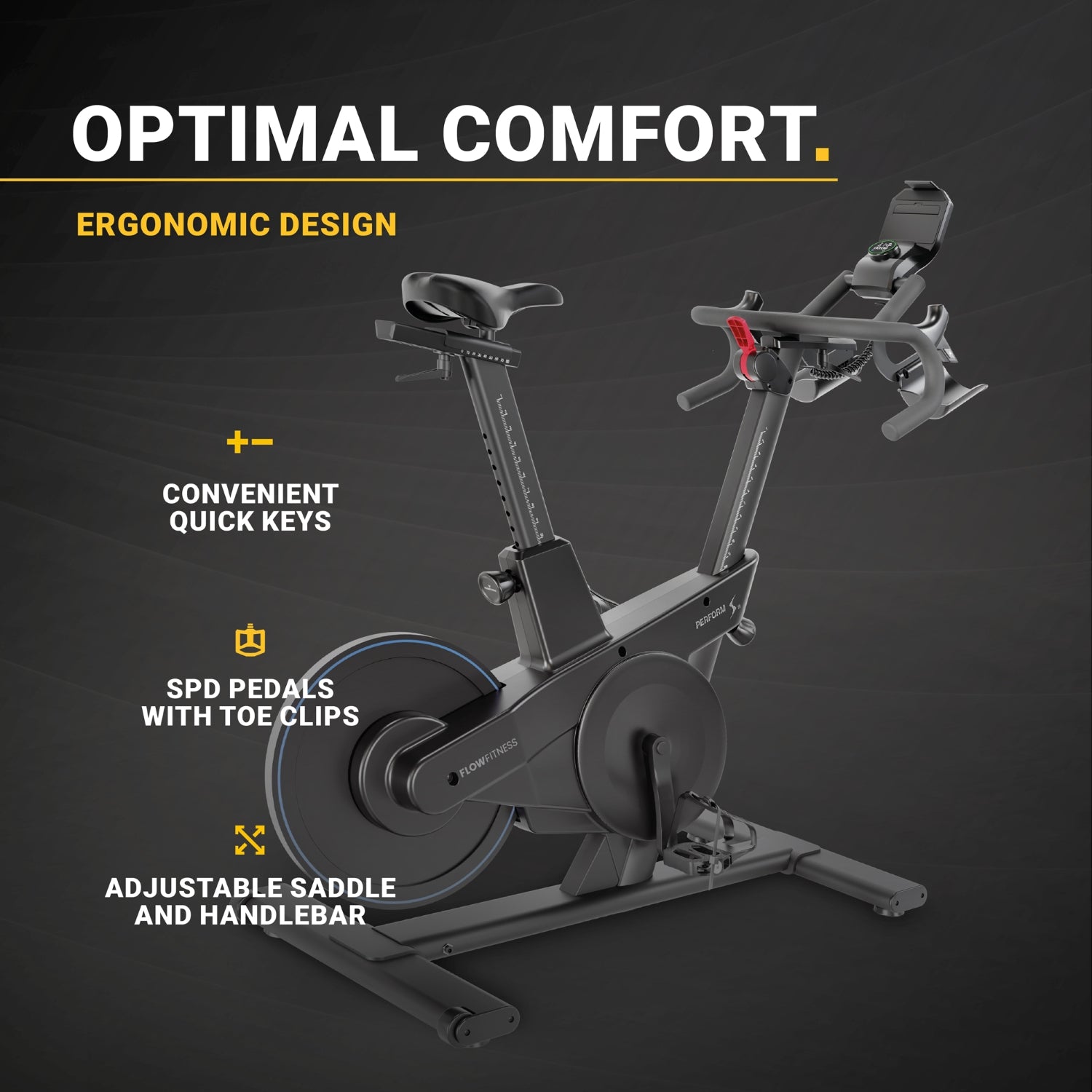 Vélo de biking Flow Fitness Perform S2i