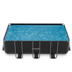 VirtuFit Rechthoekig Zwembad 400 x 200 x 122 cm - Antraciet