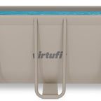 VirtuFit Rechthoekig Zwembad 400 x 200 x 122 cm - Beige