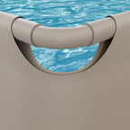 VirtuFit Rechthoekig Zwembad 400 x 200 x 122 cm - Beige