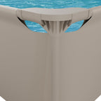 VirtuFit Rechthoekig Zwembad - 300 x 210 x 66 cm - Beige