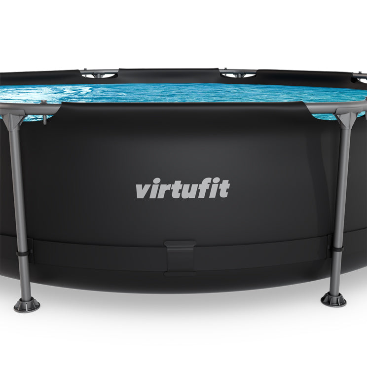 VirtuFit Rond Zwembad - Ø305 x 76 cm - Antraciet