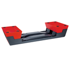 HMS Premium Step d'Aérobic - Noir/Rouge