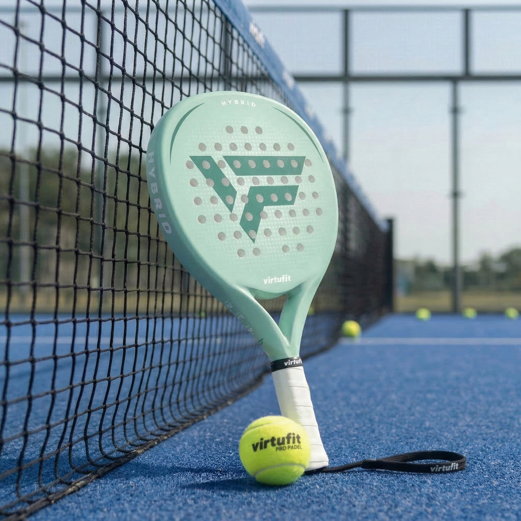 VirtuFit Hybrid Padel Set - Mint Green