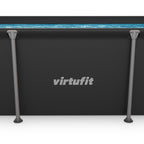 VirtuFit Piscine Rectangulaire - 260 x 180 cm - Avec Pompe De Filtration