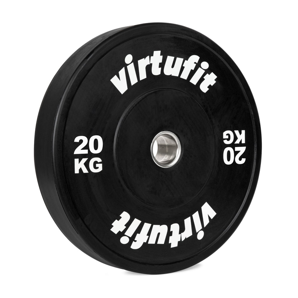 VirtuFit Olympische Bumper Plate Halterset - 90 kg