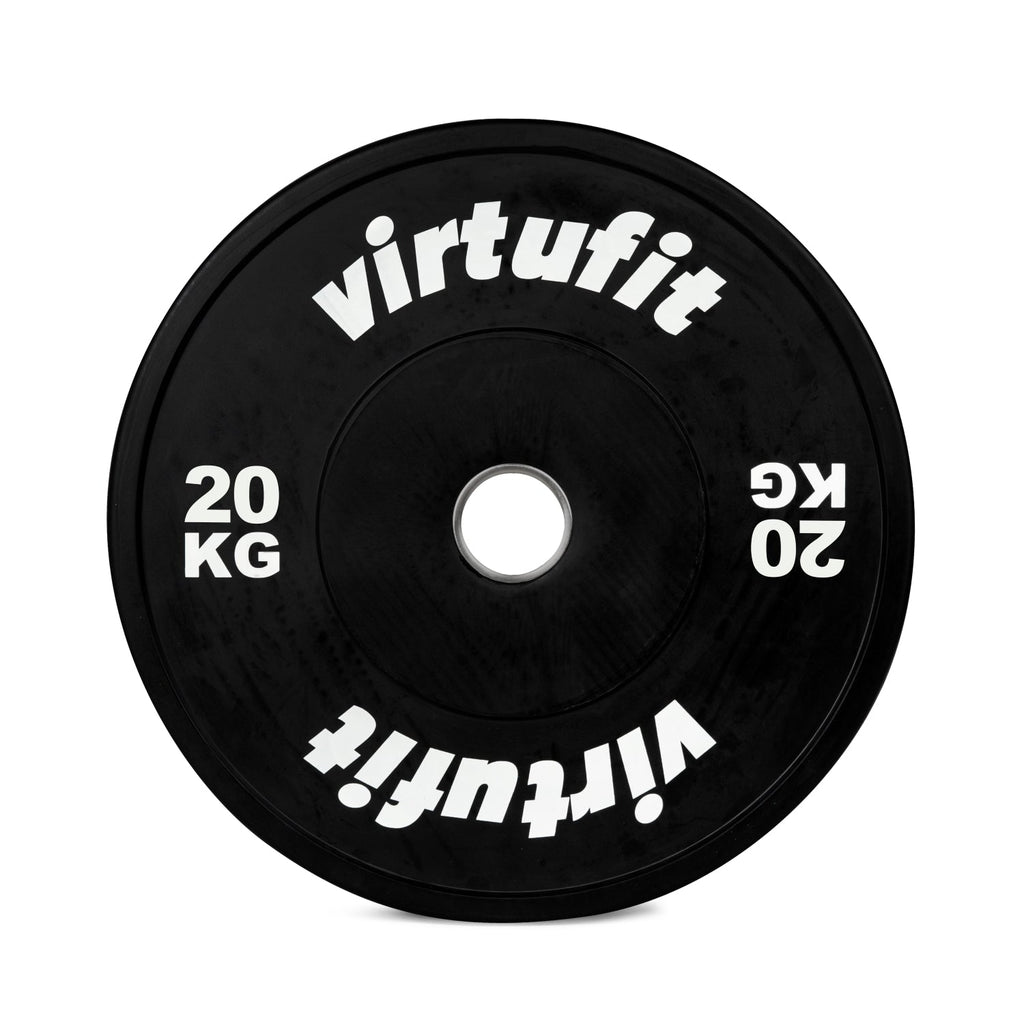 VirtuFit Bumper Plate Set - Olympische Halterschijven van Rubber - 150 kg
