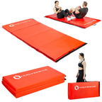 HMS Premium Tapis de Fitness Pliable - Rouge