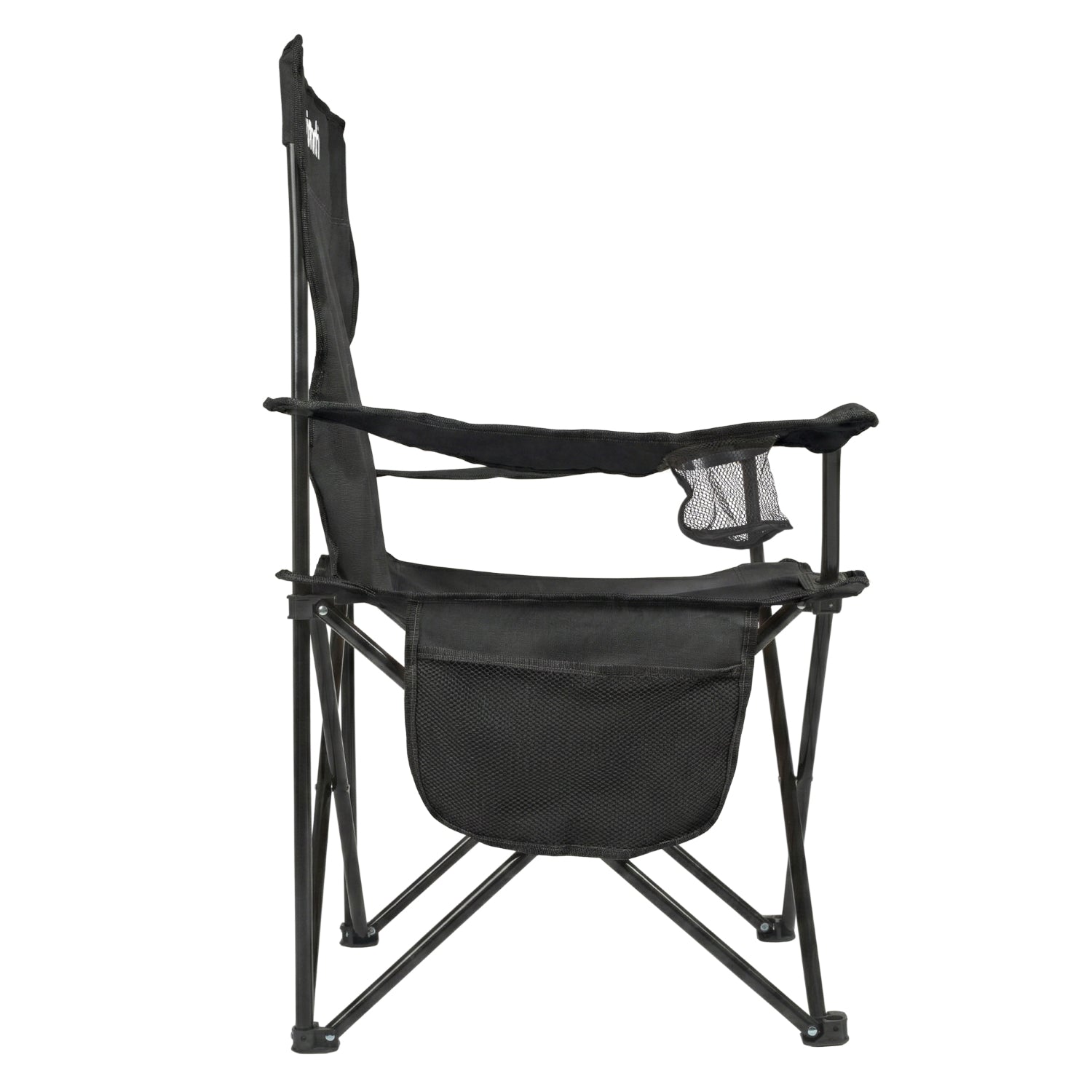 VirtuFit Foldable Camping Chair - Chaise de plage - Noir