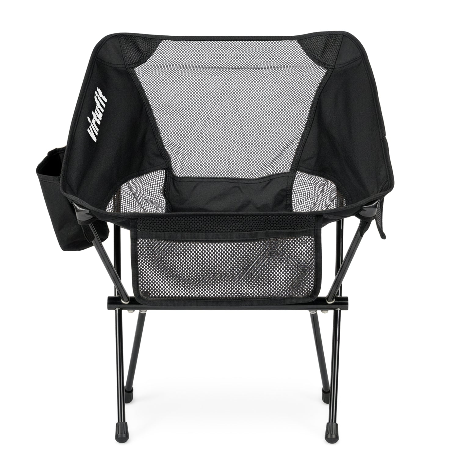 VirtuFit Camping Chair Compact - Chaise de plage - Noir