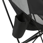 VirtuFit Camping Chair Compact - Chaise de plage - Noir