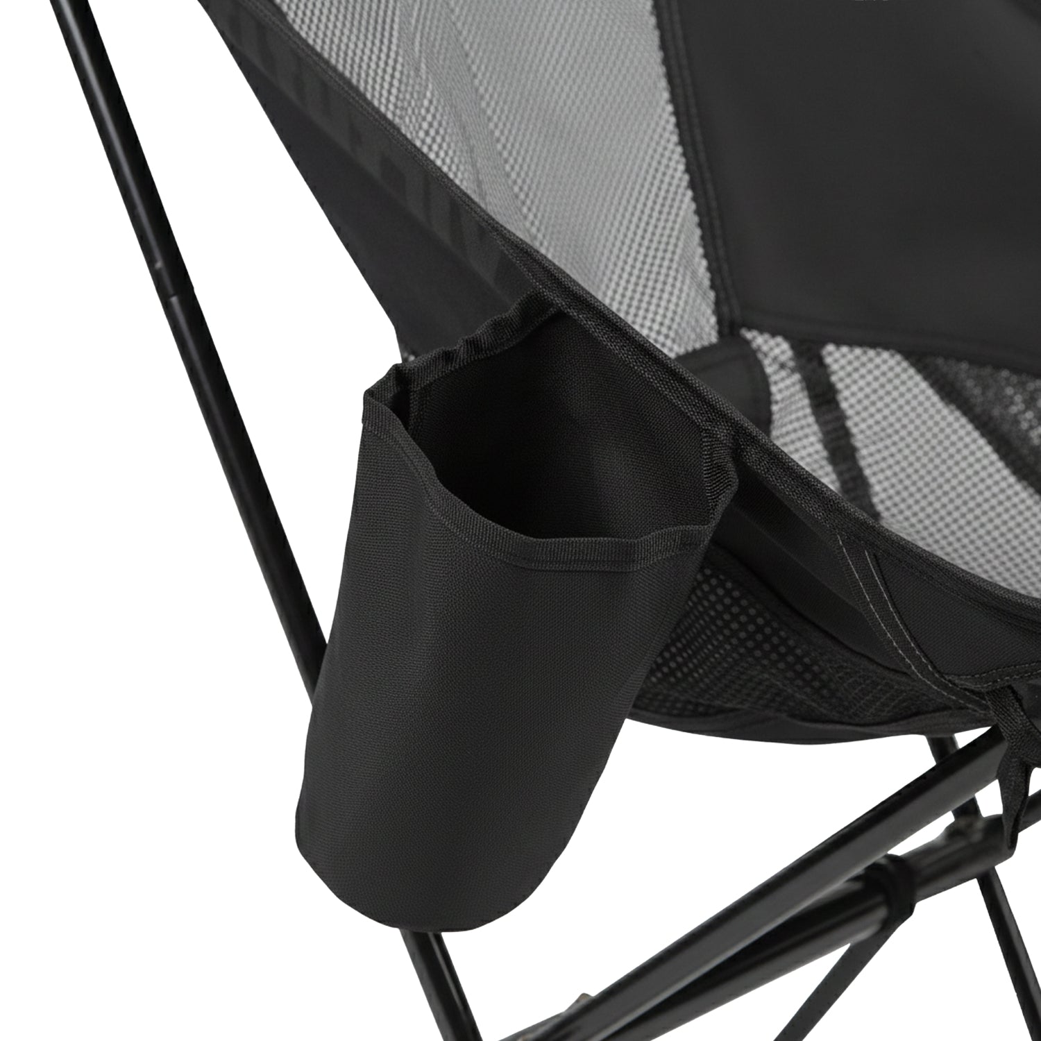 VirtuFit Camping Chair Compact - Chaise de plage - Noir